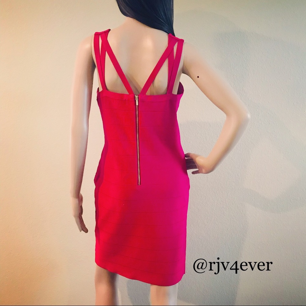 ✅ NWT Bebe Caged Dress - Picture 3 of 8